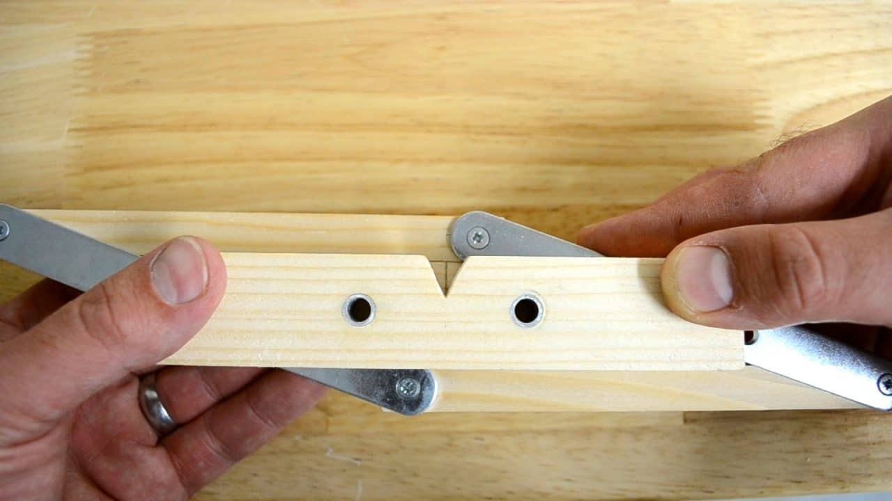 Make a Self Centering Dowel Jig in 5 minutes AllFlavor