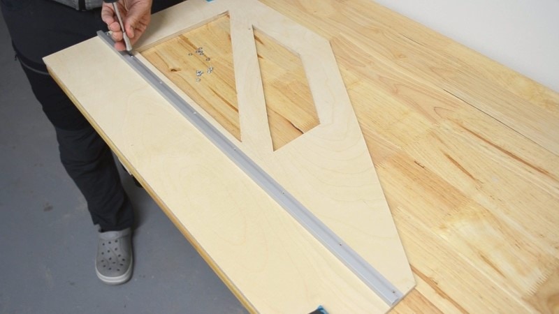 How to Make a Circular Saw Guide and Crosscut Jig | AllFlavor Workshop