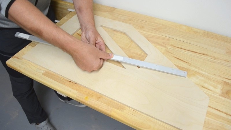 How to Make a Circular Saw Guide and Crosscut Jig | AllFlavor Workshop