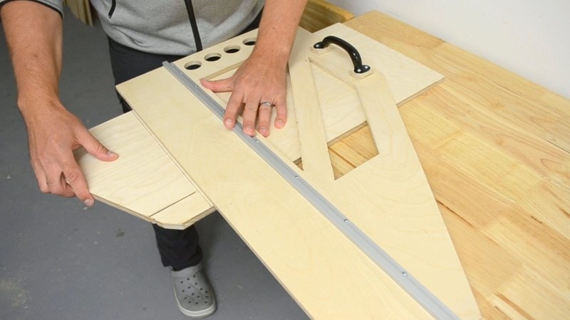 How to Make a Circular Saw Guide and Crosscut Jig | AllFlavor Workshop