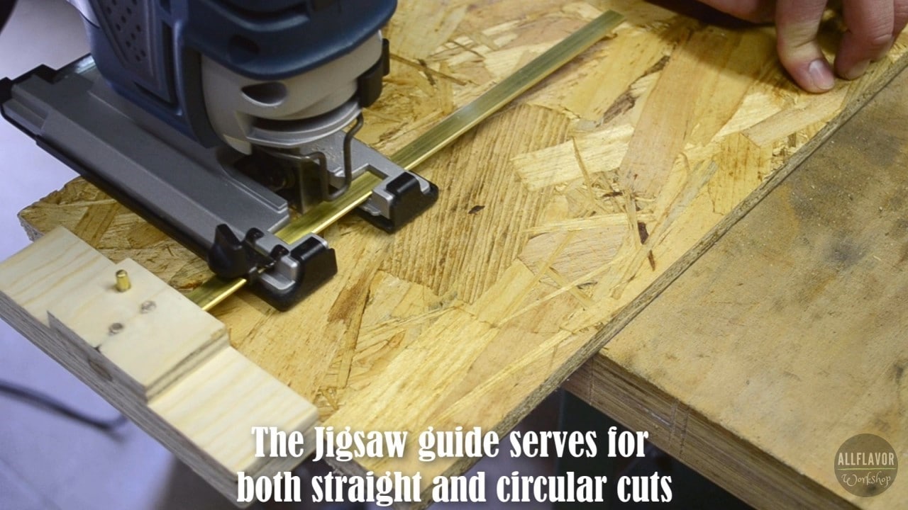 DIY Jigsaw Circle Jig and Jigsaw Rip Fence AllFlavor