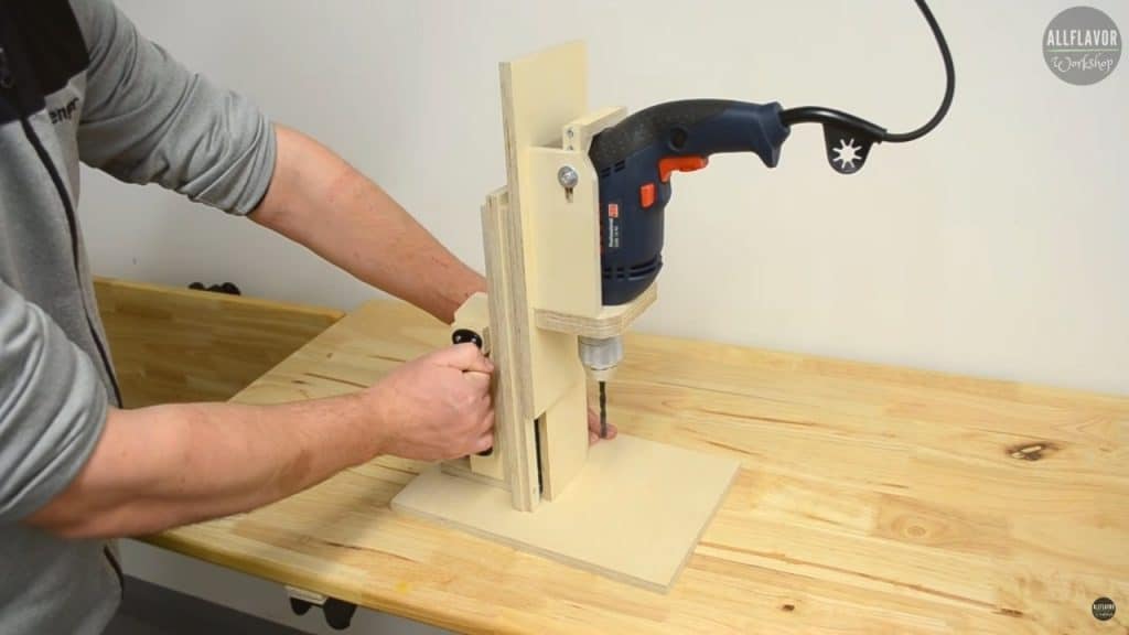 DIY Drill Press Stand for Hand Drill (Step by Step) AllFlavor