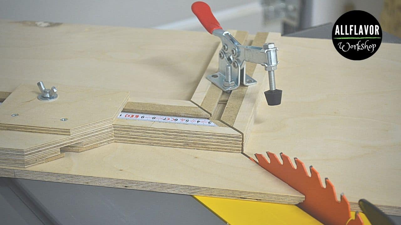 Table Saw Picture Frame Jig
