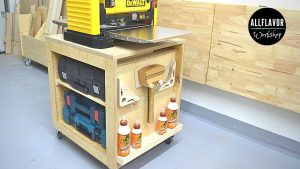 Rolling Tool Cart and DIY Planer Stand