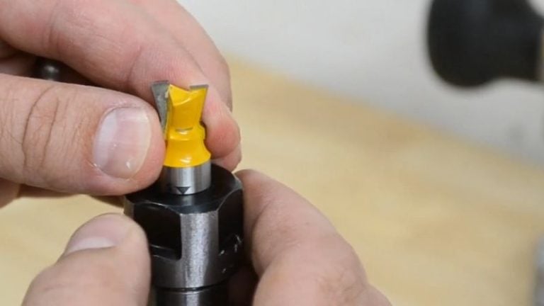 Microjig Matchfit dovetail router bit for sled grooves