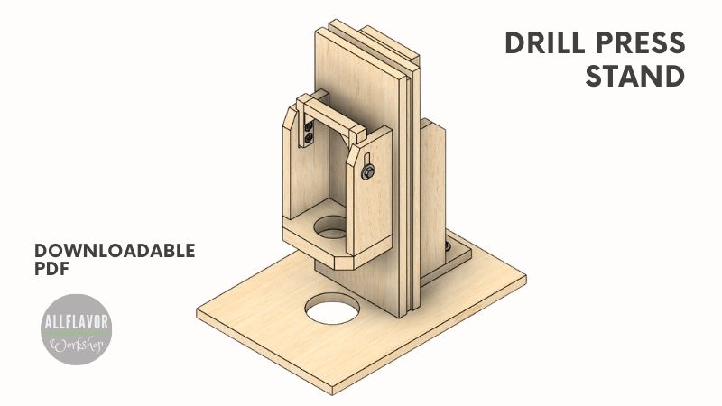 DIY Drill Press Stand Plans