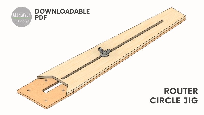 Router Circle Jig Plans