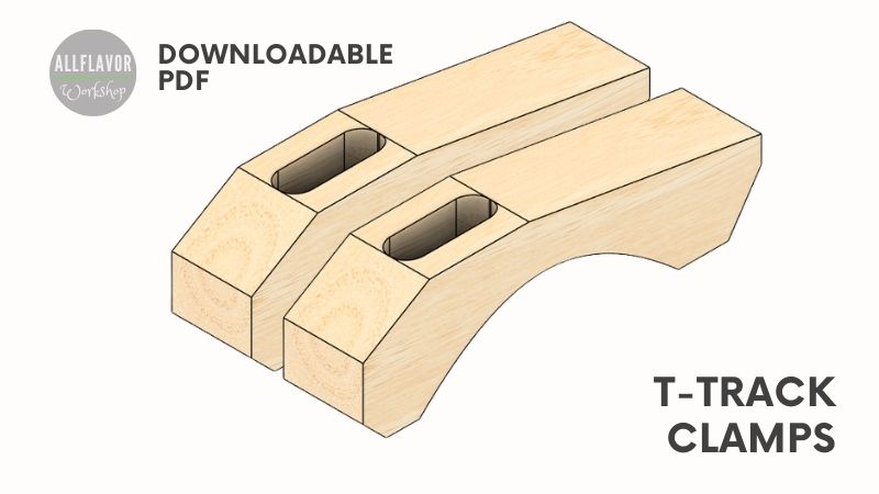 Hold Down T-Track Clamps Plans