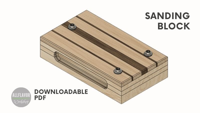 sanding block plans, downloadable sand block plans
