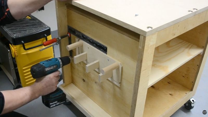 DIY Planer Stand with Storage: Make a Rolling Tool Cart | AllFlavor ...