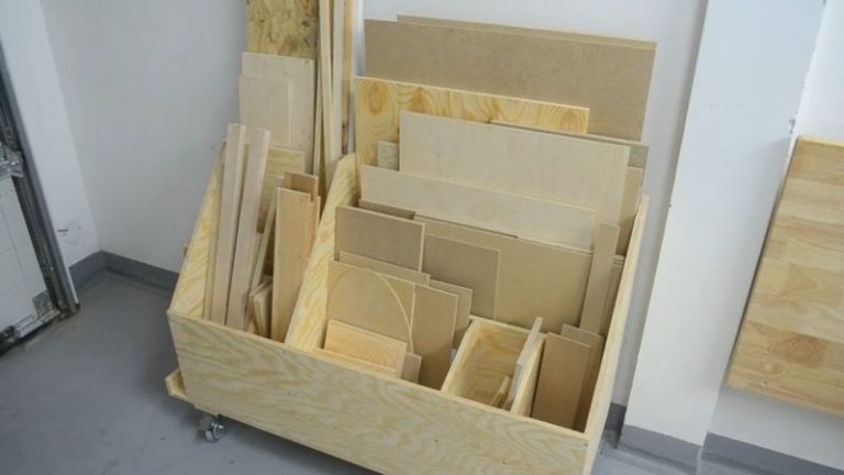 Locking casters go in the front — easy to reach and the cart stays put when needed.