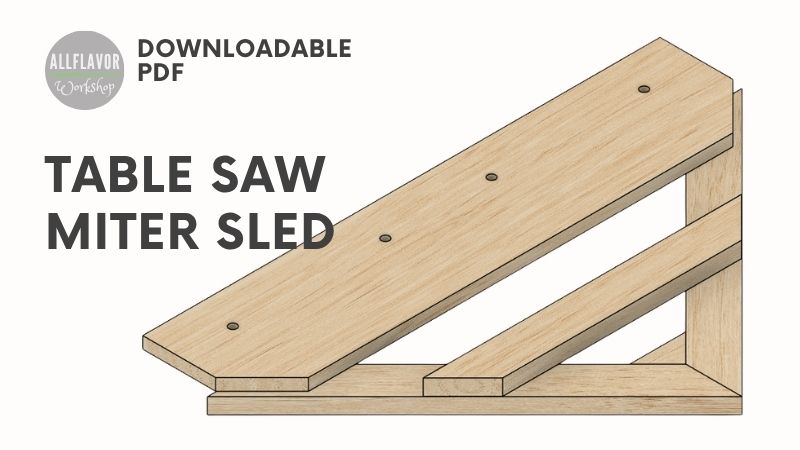 Table Saw Miter Sled