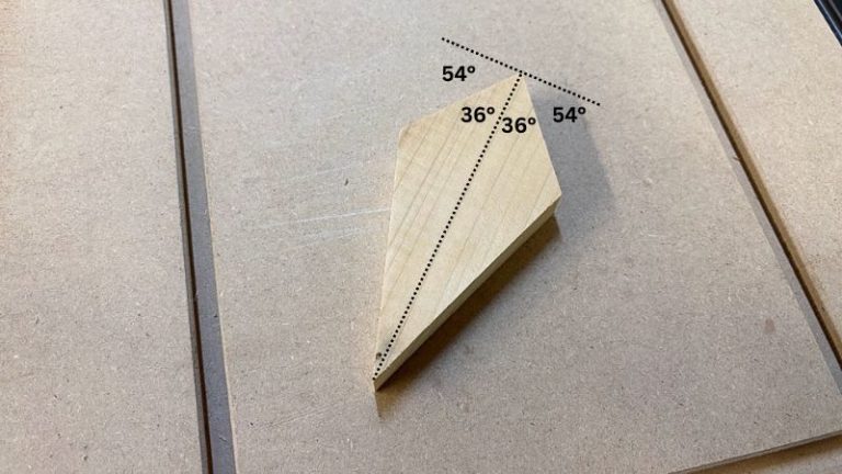 A one piece of a five pointed star