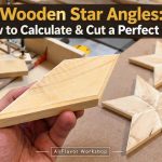 Four-point, five-point, and six-point wooden stars showing different center angles.