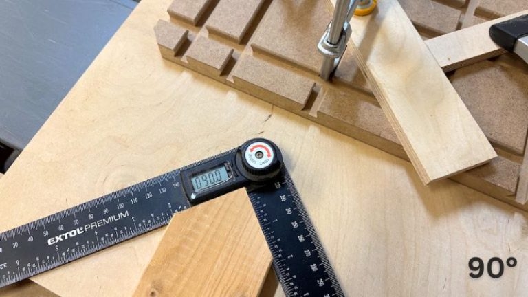 Spruce star piece with the finished inner point cut 90 degrees