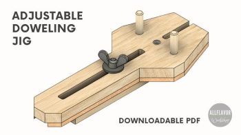 Adjustable Doweling Jig Plans Thumbnail