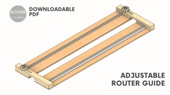 Adjustable Router Guide Plans Thumbnail