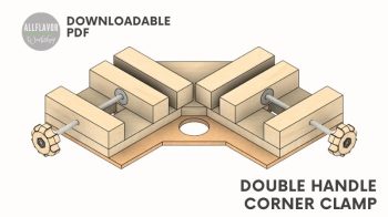 Double Handle Corner Clamp Plans Thumbnail