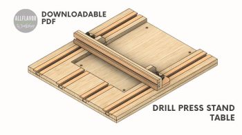 Drill Press Stand Table Plans Thumbnail