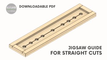 Jigsaw Guide for Straight Cuts Plans Thumbnail
