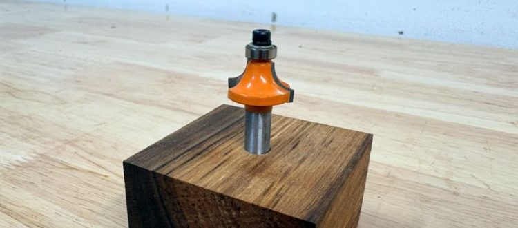 Roundover Edge Profile on a Cutting Board Cutting board edge with a roundover profile routed using a roundover router bit.